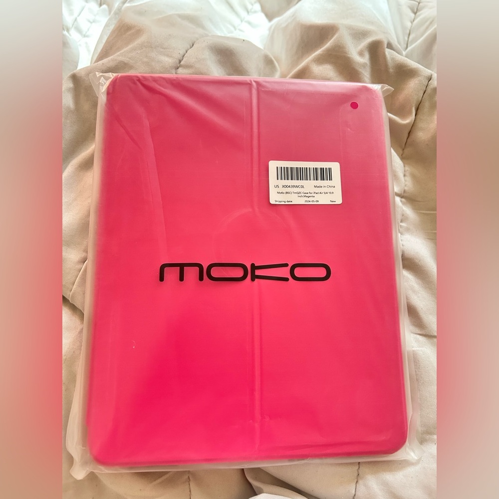 (MOKO) Case for iPad Air 5/4 10.9inch, Magenta